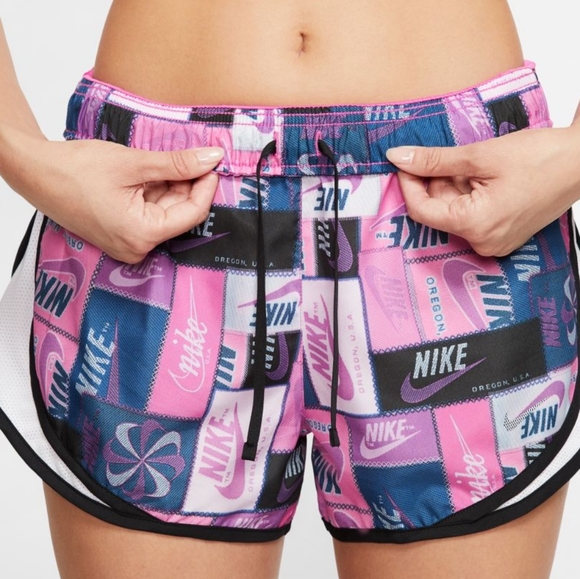 Nike Tempo Print Logo Shorts - Picture 4 of 5